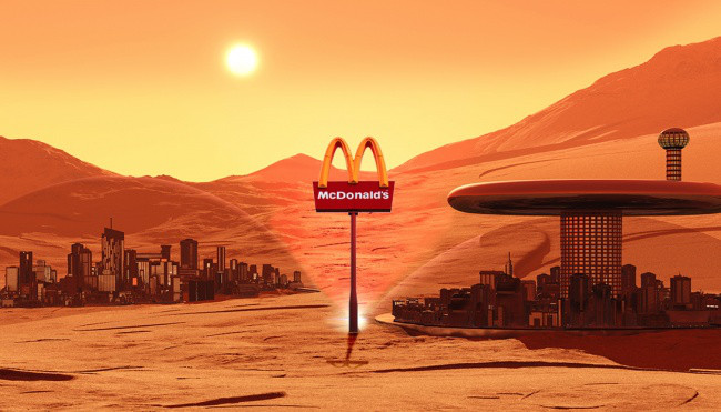 Nhiều người cho rằng năm 2050 sẽ là thời điểm của "cuộc xâm lược" sao Hỏa với nhiều dự án của con người trên hành tinh đỏ này./.