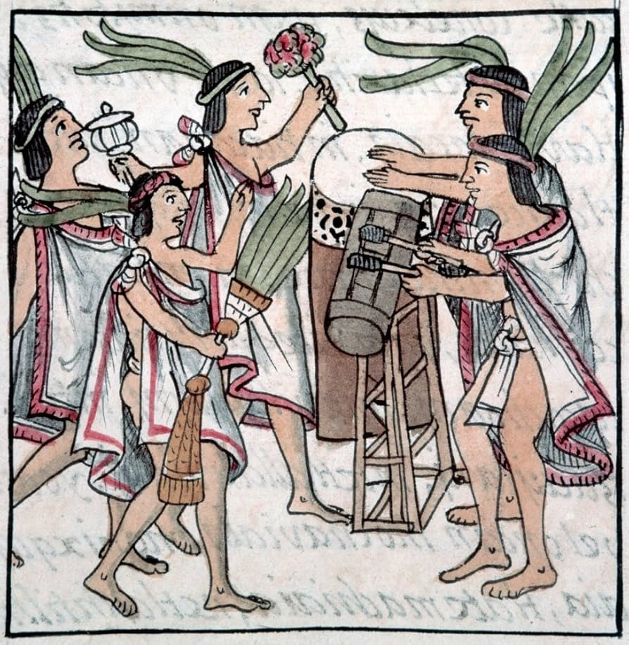 Trận hạn hán xảy ra dưới thời trị vì của Moctezuma I và quá trình xây dựng Templo Mayor. Hạn hán đã gây mất mùa, tàn phá khu dân cư, buộc những gia đình đói kém phải bán con cái cho các thị trấn gần đó để đổi lấy thức ăn.