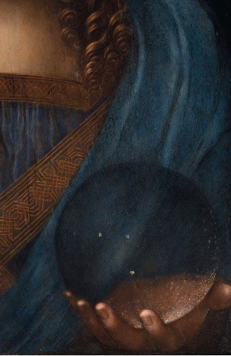 Theo nghiên cứu viên Matthew, khi xem xét các tác phẩm hội họa của Bernardino Luini, người ta có thể thấy nét vẽ của người trợ lý này có những điểm tương đồng trong kiệt tác "Salvator Mundi". Ảnh: Christies.com.