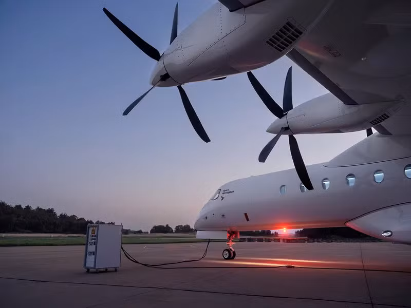 Heart Aerospace đã giới thiệu máy bay X1 vào tháng 9 vừa qua và nhấn mạnh mẫu máy bay điện lớn nhất thế giới này được chế tạo với kích thước tương tự mẫu ES-30 với sải cánh là 32m. Ảnh: Heart Aerospace.