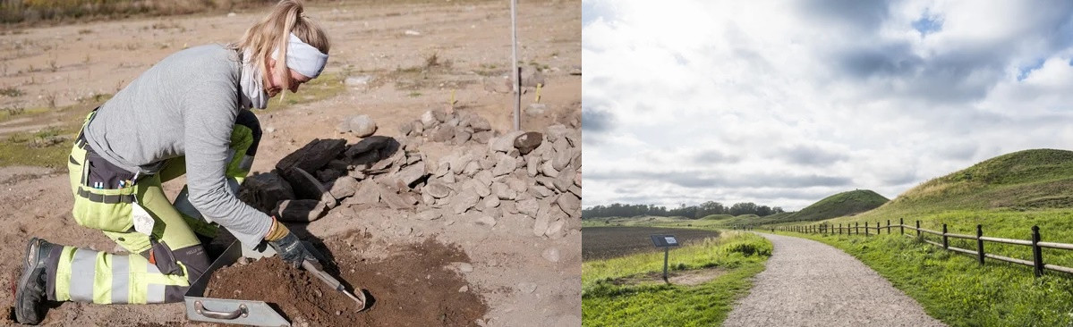 Theo đó, khi tiến hành khai quật, họ đã xác định được những ngôi nhà cổ, một nhà kho, một cái giếng và hàng chục ngôi mộ. Hầu hết các ngôi mộ đều là hố để hỏa táng - một nghi lễ chôn cất phổ biến vào thời Đồ sắt. Một số ngôi mộ được bao phủ bằng những viên đá nhỏ xếp đối xứng.