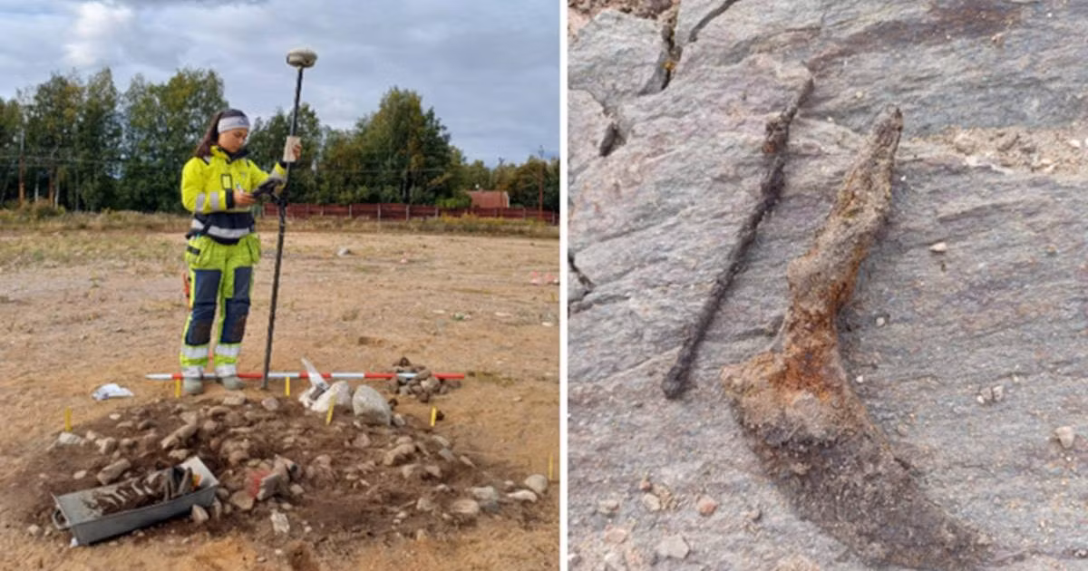 Các nhà khảo cổ đã biết đến sự tồn tại của nghĩa địa này thông qua một tài liệu do linh mục người Thụy Điển Ericus Hemengius viết vào cuối thế kỷ 17. Linh mục này được giao nhiệm vụ lập danh mục các nghĩa trang cổ trong giáo xứ của mình. Ảnh: Ancient-origins.