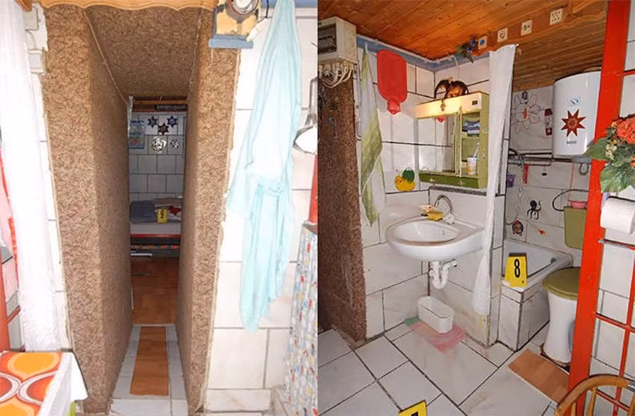 Tuy nhiên, Michael chết yểu do ông Josef không cho đưa đứa trẻ đi cấp cứu. Thi thể đứa trẻ xấu số bị ông ném vào trong lò sưởi của gia đình. Ông Josef sau đó đưa Lisa, Monika và Alexander ra khỏi tầng hầm, lên trên tầng để sống cùng vợ chồng ông.