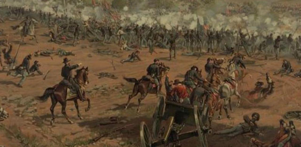 Mỗi năm có khoảng 1 triệu người ghé thăm Gettysburg - chiến trường thời Nội chiến Mỹ. Ảnh: battlefields.