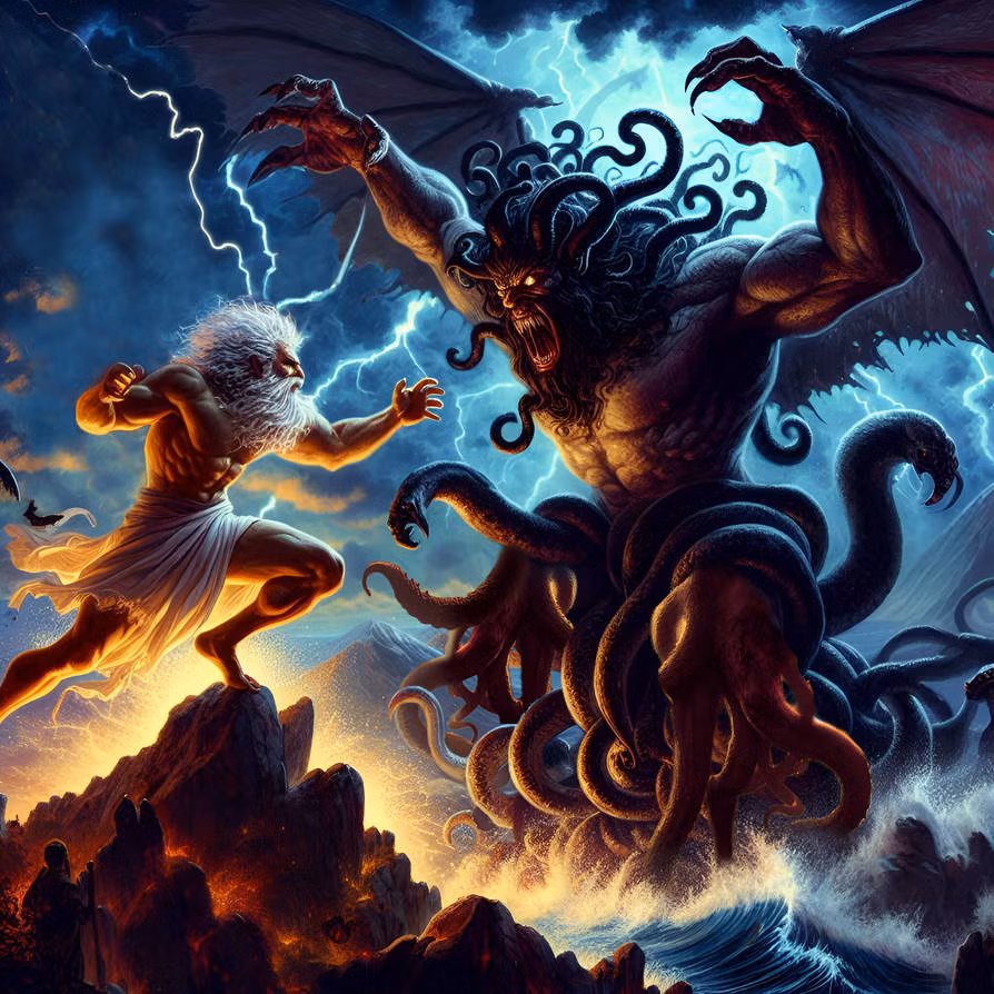 Kể từ đó, Typhon bị giam cầm mãi mãi. Thế nhưng, nó vẫn tiếp tục khạc ra lửa với mong muốn sớm có cơ hội trả thù. Sinh vật đáng sợ này còn được cho là nguyên nhân gây ra những cơn động đất, núi lửa ngay cả khi bị giam cầm.