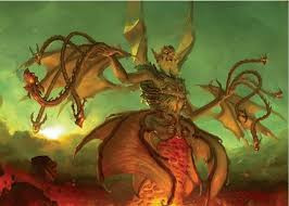 Typhon là một trong những quái vật kỳ dị trong thần thoại Hy Lạp. Nó được mô tả là một loại sinh vật to lớn với cơ thể với hàng trăm đuôi rắn. Đôi mắt của Typhon đỏ rực như ánh lửa khiến bất cứ ai nhìn thấy cũng khiếp sợ.