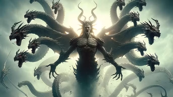 Theo truyền thuyết, quái vật Typhon âm mưu lật đổ thần Zeus để trở thành Vua của các vị thần cũng như thống trị loài người. Cuối cùng, thần Zeus đã dùng sấm sét đánh bại Typhon và giam cầm con quái vật hung dữ này dưới lòng núi lửa Etna.