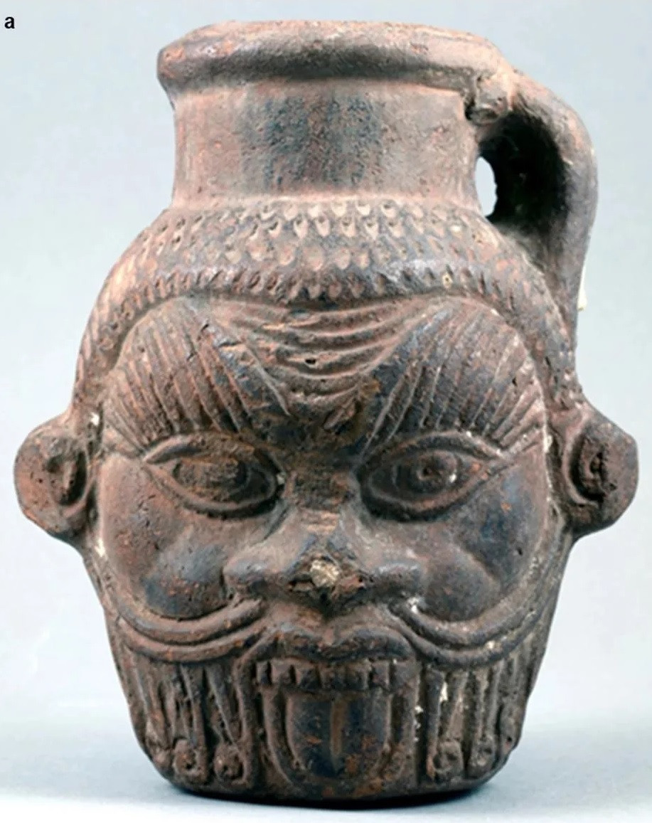 Nhóm nghiên cứu cũng phát hiện dấu vết của hạt vừng, hạt thông, cam thảo và nho. Sự kết hợp này thường được sử dụng để làm cho đồ uống có màu đỏ giống như máu.