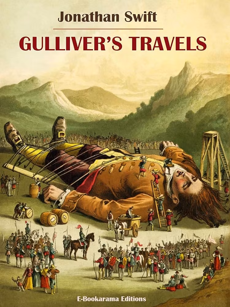 Cuốn tiểu thuyết “Gulliver's Travels” (Gulliver du ký) là một trong những cuốn sách tiên tri chính xác những sự kiện lớn của nhân loại. Tác phẩm này được nhà văn Jonathan Swift xuất bản năm 1735. Trong tác phẩm này, nhà văn Jonathan đã viết rằng, sao Hỏa có hai vệ tinh.