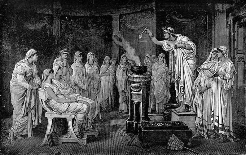 Nếu ngọn lửa trong đền thờ Nữ thần Vesta tắt thì điều đó đồng nghĩa với việc La Mã sẽ gặp phải đại họa.