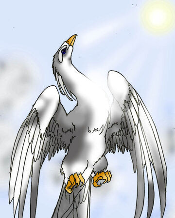 Nếu như chim Caladrius nhìn thẳng vào mặt con người thì điều này có nghĩa người đó sẽ sống rất thọ.