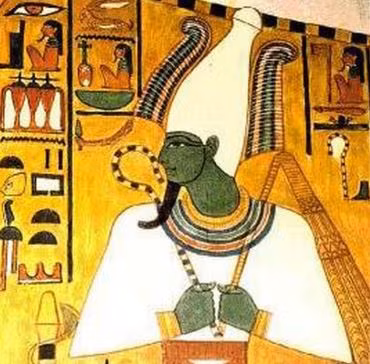 Trong các dịp tế lễ quan trọng, nhà vua Ai Cập đeo râu giả để trông thống thần Osiris. Vị thần quyền lực trong đời sống tâm linh của người Ai Cập được mô tả đeo một bộ râu giả dài.