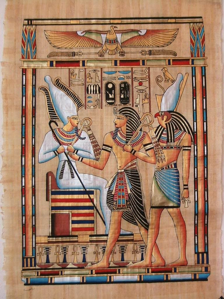 Các pharaoh Ai Cập bắt chước việc đeo râu giả của thần Osiris vì tin rằng việc làm này sẽ giúp họ có cuộc sống vĩnh cửu và có thể trị vì vương quốc mãi mãi.