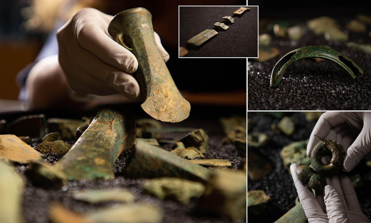 Việc tìm thấy một cặp nhíp được các chuyên gia suy đoán nó được dùng như các dụng cụ chải chuoostm chỉnh lông mày, râu sao cho đẹp mắt và ấn tượng.