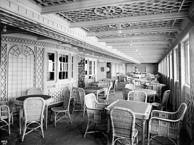 Ngoài phòng ở, Titanic còn thiết kế phòng trà, phòng tiệc lớn.