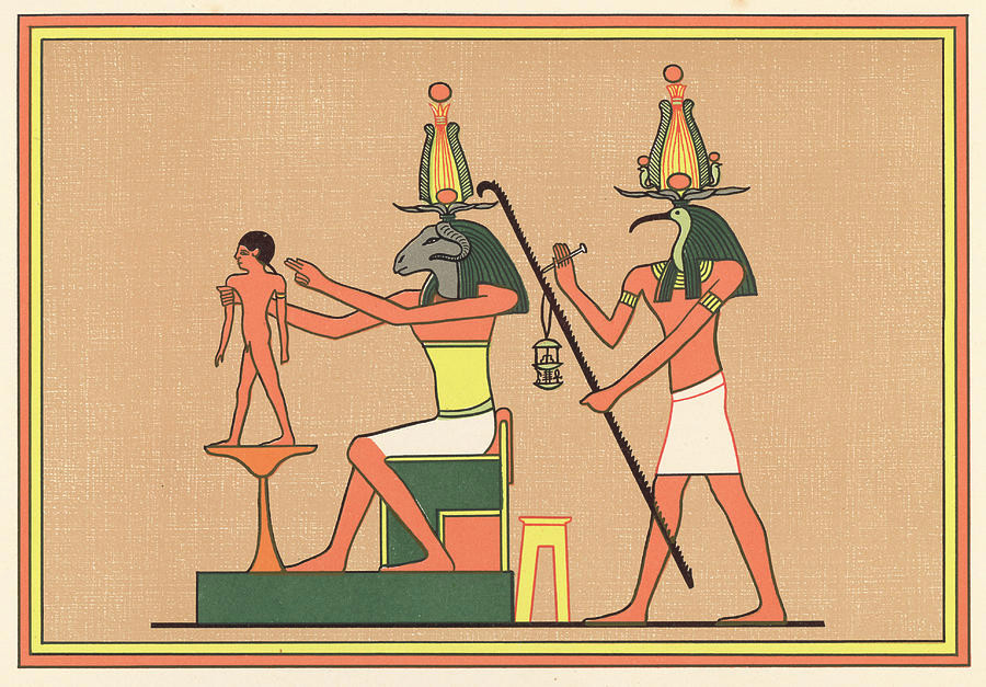 Với tầm quan trọng như vậy, thần Khnum được thờ cúng tại nhiều đền thờ trên khắp lãnh thổ Ai Cập cổ đại.