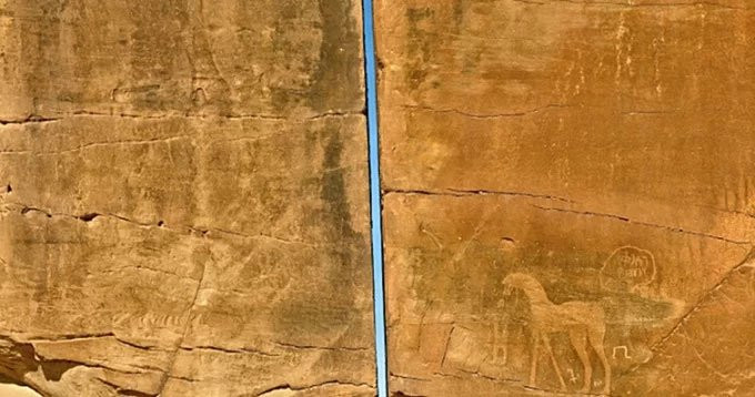 Nếu do con người làm ra thì người xưa đã sử dụng công cụ gì để có thể chia đôi tảng đá Al Naslaa một cách hoàn hảo giống như dùng máy móc công nghệ cao ngày nay như tia laser.