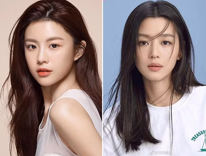Nhan sắc kiêu sa của cô còn được nhiều người so sánh với đàn chị nổi tiếng là “mợ chảnh” Jeon Ji Hyun