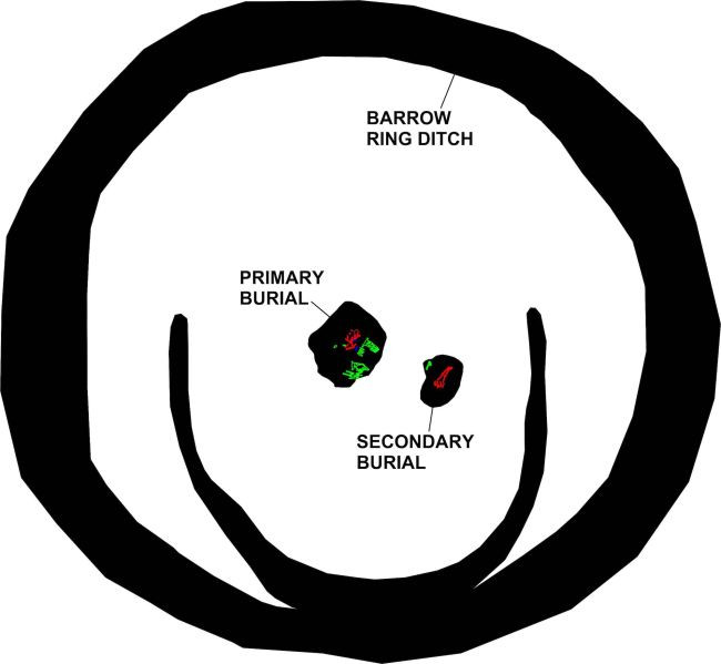 Việc tìm thấy nhiều da bò trong ngôi mộ thời đồ Đồng là điều hiếm gặp. Điều này cho thấy người tù trưởng có sức ảnh hưởng lớn đến bộ lạc.