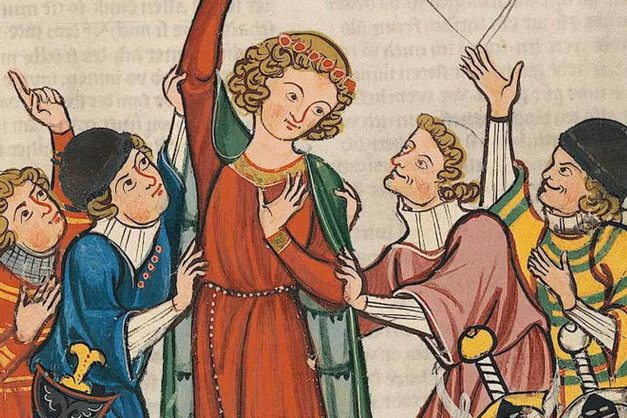 Để che giấu mùi cơ thể khó chịu, người dân thời Trung cổ sử dụng một số giải pháp như dùng đeo các túi chứa thảo dược, hoa khô... bên người.