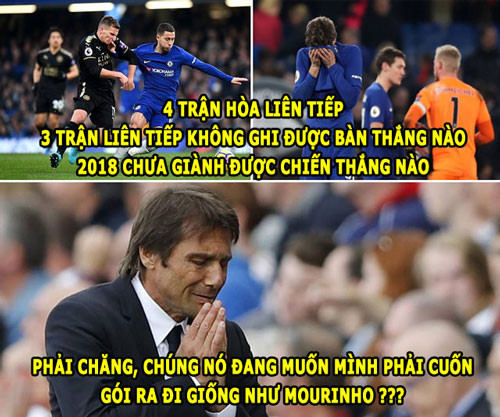 Antonio Conte sợ bị học trò phản giống như Mourinho.
