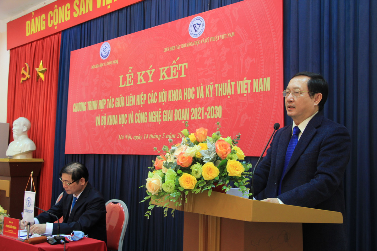 VUSTA ky ket hop tac voi Bo Khoa hoc va Cong nghe-Hinh-2