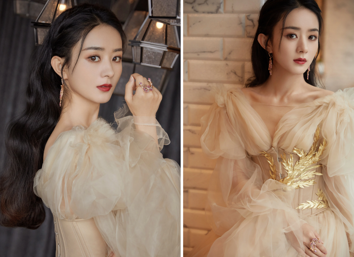 Nhờ danh tiếng có được từ phim ảnh, Triệu Lệ Dĩnh cũng được các nhãn hàng săn đón. Người đẹp tham gia quảng cáo cho nhiều thương hiệu trang sức, đồng hồ, váy áo xa xỉ. Theo Forbes, thu nhập của cô năm 2017 là 190 triệu nhân dân tệ (29,2 triệu USD). 