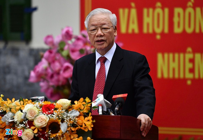 “Tôi tin chắc cuộc bầu cử lần này sẽ thành công tốt đẹp, tạo không khí là ngày hội của toàn dân, của non sông đất nước” - Tổng bí thư chia sẻ.