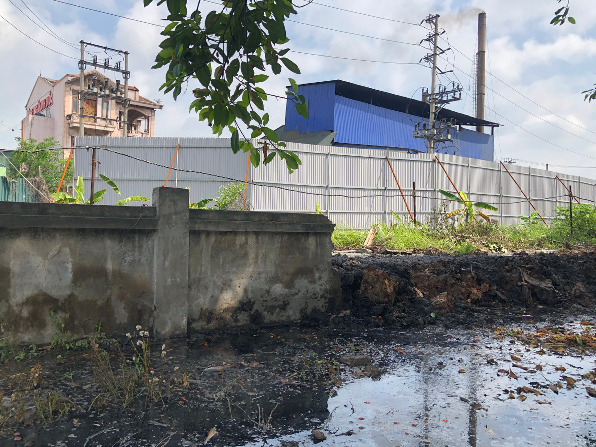 Diem mat hang loat cong ty gay o nhiem moi truong o Bac Ninh