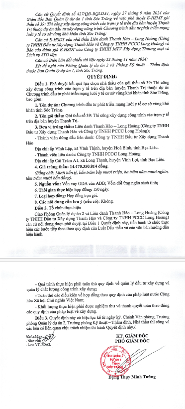 Sóc Trăng: Liên danh Thanh Hảo - Long Hoàng sẽ thi công các trạm y tế huyện Thạnh Trị - Hình 2 Soc Trang: Lien danh Thanh Hao - Long Hoang se thi cong cac tram y te huyen Thanh Tri-Hinh-2