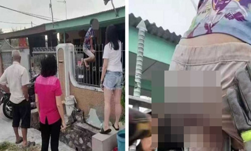 Nghi he o nha choi mot minh, be trai gap hoa dang so