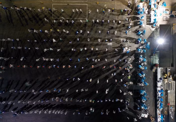 Xuyên đêm xét nghiệm hàng nghìn công nhân Khu Công nghệ cao TP.HCM Xuyen dem xet nghiem hang nghin cong nhan Khu Cong nghe cao TP.HCM