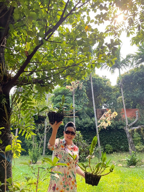 Nhà vườn của nghệ sĩ Thanh Thanh Hiền ở Sóc Sơn (Hà Nội).