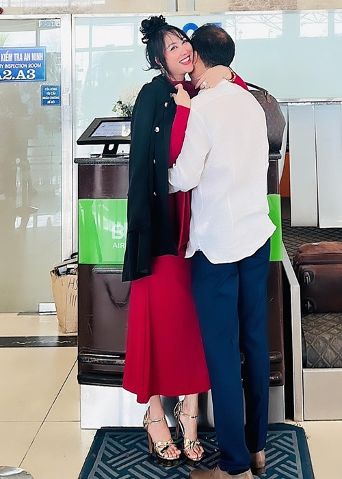 Phi Thanh Vân từng hai lần kết hôn, có một cậu con trai. Ảnh: FB Phi Thanh Vân.