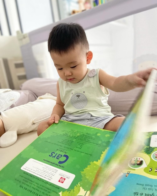 Bé Mỡ càng lớn càng dễ thương. Ảnh: Instagram bé Mỡ.