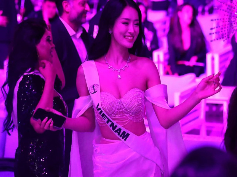 Fanpage Miss Intercontinental liên tục đăng tải hình ảnh Khánh Linh. Ảnh: Fanpage Miss Intercontinental.