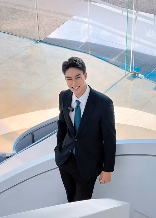 Ngoài đóng phim, nam diễn viên còn làm người mẫu. Ảnh: FB Trần Hoàng Nhật.