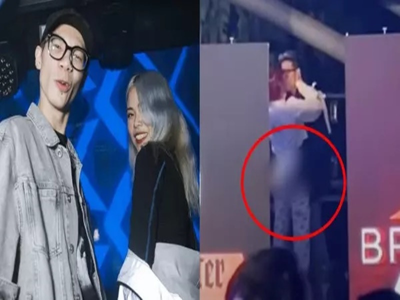 MCK không lên tiếng trước những lời bàn tán về hình ảnh táo bạo bên Tlinh. Ảnh: 2sao.