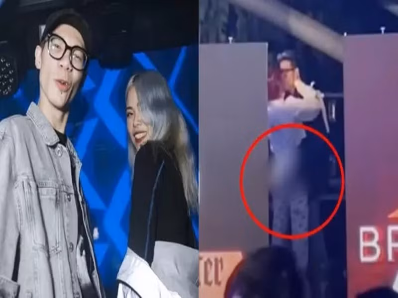 MCK không lên tiếng trước những lời bàn tán về hình ảnh táo bạo bên Tlinh. Ảnh: 2sao.