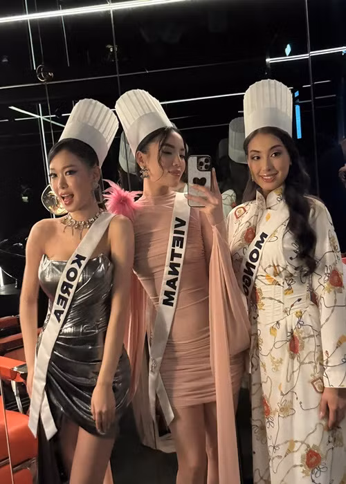 Đại diện Việt Nam đẹp "lấn át" nhiều thí sinh. Ảnh: FB Kỳ Duyên.