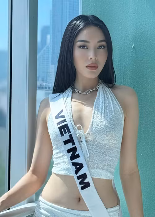 Kỳ Duyên đang tích cực tập luyện cho bán kết. Ảnh: FB Kỳ Duyên.