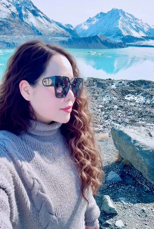 Nữ diễn viên đang đi lại giữa Việt Nam và New Zealand.