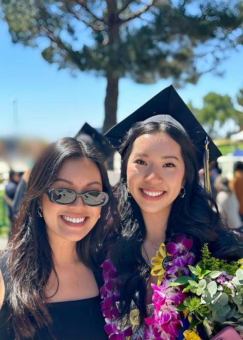 Sophia Minh Châu là con gái thứ hai của Quang Minh và Hồng Đào, sinh năm 2002. Ảnh: FB Hồng Đào.