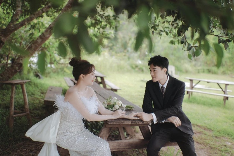 Theo Phương Lan, cô và Phan Đạt chưa đăng ký kết hôn dù đã tổ chức đám cưới. Ảnh: Vietnamnet.