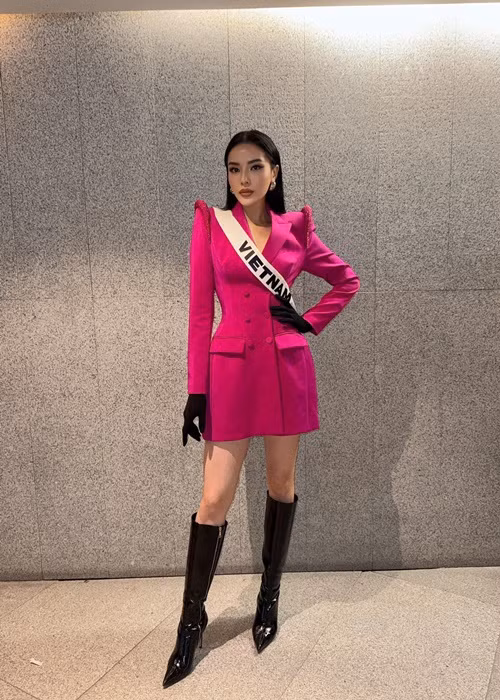 Ở Miss Universe 2024, Kỳ Duyên trượt top 12 chung cuộc. Ảnh: FB Kỳ Duyên.