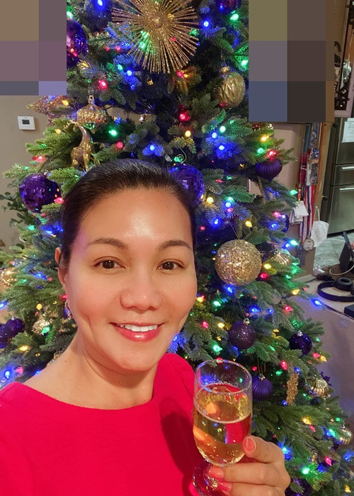 Mỗi dịp lễ Tết, Giáng sinh, nữ nghệ sĩ trang hoàng nhà cửa. Ảnh: FB Ngọc Huyền.