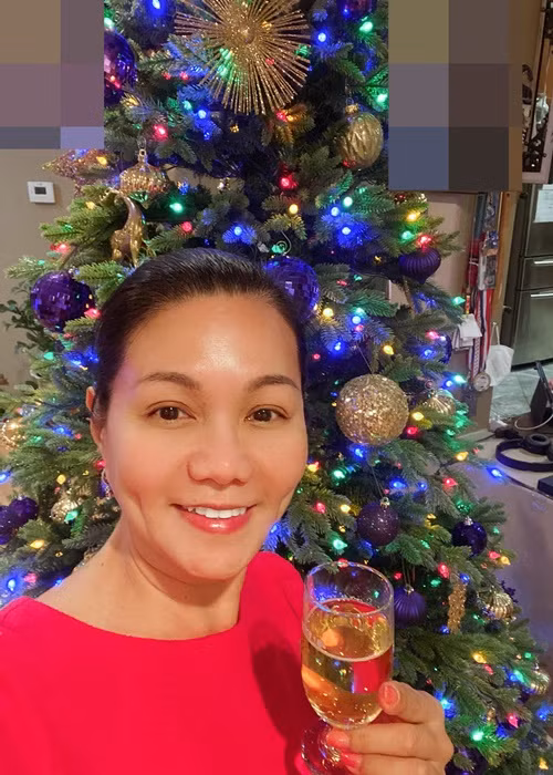 Mỗi dịp lễ Tết, Giáng sinh, nữ nghệ sĩ trang hoàng nhà cửa. Ảnh: FB Ngọc Huyền.