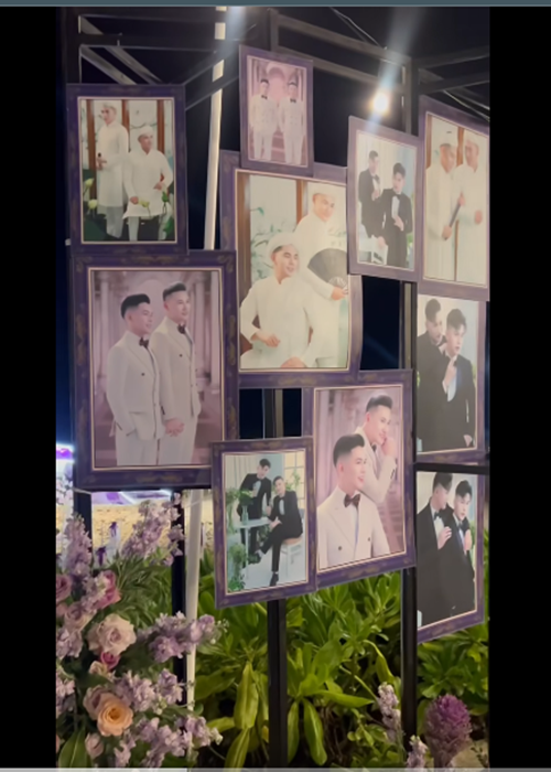 Cặp đôi đồng giới tổ chức đám cưới bên bờ biển lãng mạn. Ảnh: FB Thanh Đoàn.