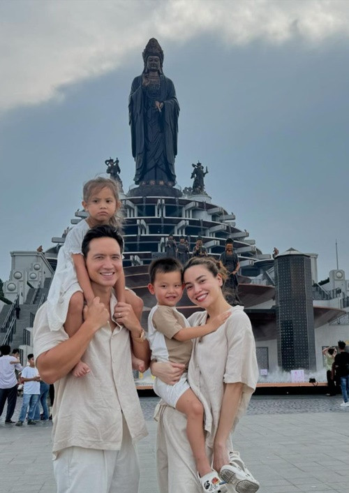 Nam diễn viên rời xa màn ảnh kể từ khi gắn bó với Hà Hồ. Ảnh: FB Kim Lý.