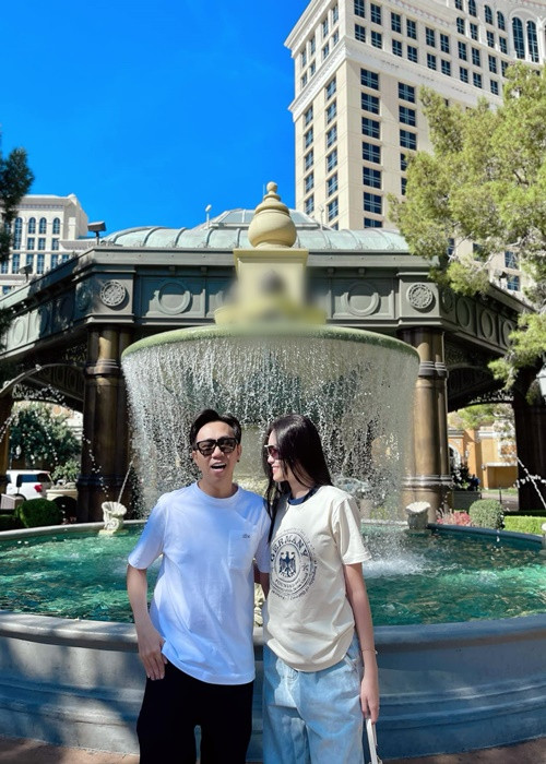 Sau đám cưới, vợ chồng Anh Đức nghỉ tuần trăng mật ở Mỹ. Ảnh: FB Quỳnh Anh.